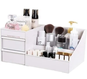 Desktop Storage Makeup Drawers Organizer Box Jewellery Container Case Cosmetic - Picture 1 of 15