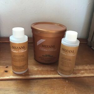 Unused Set of Mizani Butter Blend Relaxer Medium/Normal & Honey Shield Scalp Pro
