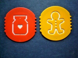 NUTELLA Deko - Schablone 2 verschiedene im Set von KOZIOL 2019 / Neu - Bild 1 von 2