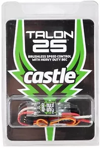 Castle Creations Talon 25 Brushless Airplane Heli ESC + Castle Link Adapter - Picture 1 of 3
