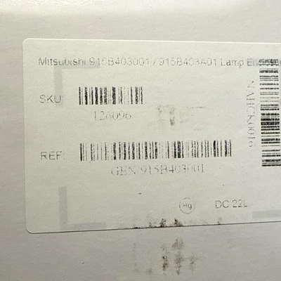 Lámpara y carcasa para televisores Mitsubishi serie AL™ 915B403001 Foto 1 de 4