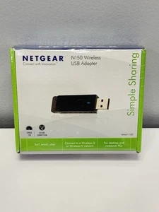 Netgear N150 WNA1100 Wireless USB Adapter Dongle New Sealed - Afbeelding 1 van 5