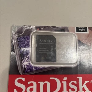 SanDisk MicroSD MicroSDHC MicroSDXC adapter 16GB - Picture 1 of 3