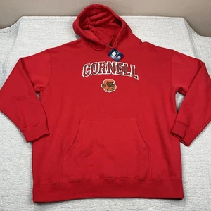 Herren Red Cornell Big Red Campus Pullover Hoodie XL - Bild 1 von 5