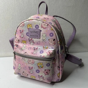 Loungefly Pokemon Pastel Mini Backpack Sylveon Togepi Jigglypuff - Picture 1 of 12