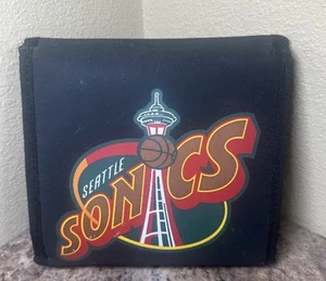 Vintage Seattle Supersonics Sonics Basketball CD DVD Holder Case 12 CDs Sprint - Picture 1 of 16