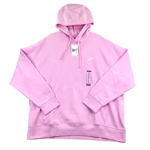 Nike Hoodie Club Fleece Herren Gr. 2XL Rosa Pullover Sweatshirt BV2654 663 Neu - Bild 1 von 9