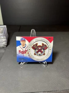 2014 TOPPS FREDDIE FREEMAN COMMEMORATIVE PATCH #CP-30 PATCH ATLANTA BRAVES - Picture 1 of 7