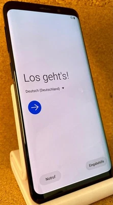 SAMSUNG GALAXY S9 DUOS - 64GB - schwarz - ! DISPLAY FEHLER ! - HÄNDLER #41 - Bild 1 von 4