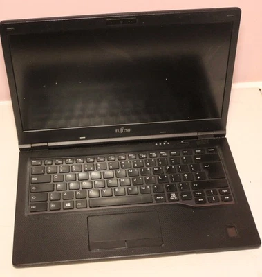 Fujitsu Lifebook E449 Laptop for Spares or Repair - Smashed Screen & Needs Parts - Image 1 of 4