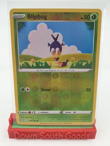 Pokemon TCG Card Blipbug 018/196 Lost Origins REVERSE Holo Rare - Picture 1 of 1