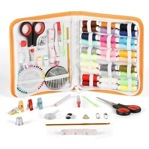 Kit de costura de emergencia Incraftables con 30 piezas hilo multicolor, agujas, tijeras - Imagen 1 de 9