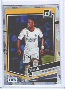 2023-24 Panini Donruss Soccer Vinicius Jr. SILVER CUBIC #119 Real Madrid - Picture 1 of 2