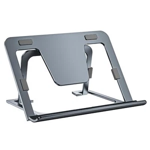 Support Tablette Réglable et Pliable Porte Mince Portable en Aluminium pour B... - Photo 1/6