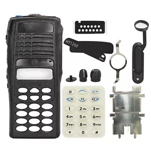 Schwarz Ersatz Frontgehäuse Hülle für MTX8250.LS HT1250 Handradio - Bild 1 von 5