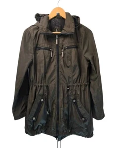 Atmosphere Lightweight Hooded Parka Mac Jacket Size 8 Khaki Green - Picture 1 of 20