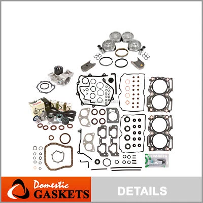 Комплект для восстановления двигателя подходит для 00–03 Subaru Baja Legacy Outback 2,5 л SOHC VIN B - Изображение 1 из 4