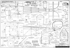 VK NIEUPORT 17 classic R/C SCALE model plans