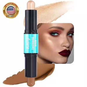 2In1 Face Shaping & Contouring Stick Cream Contour Concealer Bronzer Stick Makeu - Picture 1 of 6