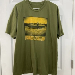 Camiseta Bruce Springsteen And E Street Band 2023 Gira Mundial Concierto Grande Verde - Imagen 1 de 6