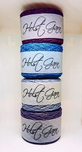 Holst Garn Danish Tides Seda Lana Mezcla Hilo 50g 7 Colores Mostaza Cuervo Slate - Imagen 1 de 12