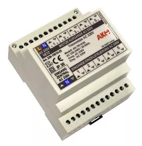 Relè separatore 230 V automantenimento letto centrale e singolo. 5 motori 230-15015-25 - Foto 1 di 2