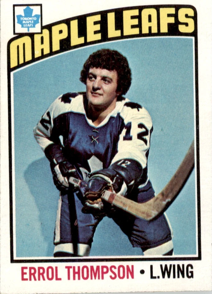 1976 Topps #259 Errol Thompson Toronto Maple Leafs EX - Image 1 of 2