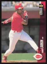 1996 Collector's Choice Gold Signature  Barry Larkin #520 Cincinnati Reds