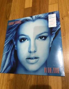 Britney Spears - In The Zone - Pressed On Clear Vinyl with Blue Splatter - Picture 1 of 2