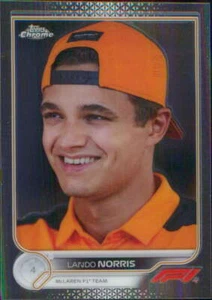 2022 Topps Chrome Formula 1 #34 Lando Norris - Picture 1 of 2