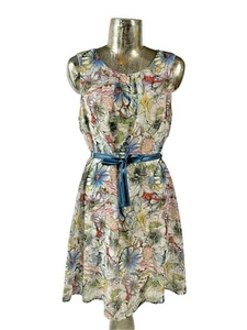 BIANCA Dress Size Medium 14 Multicolour Floral Womens Sun NEW EU42 RRP £132 - Picture 1 of 10
