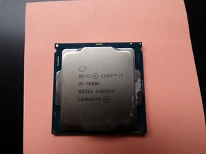 7Th Gen Intel Core i5-7600K LGA-1151 Desktop CPU Processor SR32V 3.80GHz #1919 - Picture 1 of 2