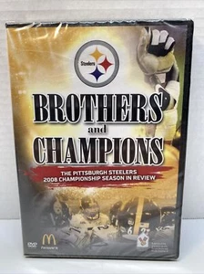 Pittsburgh Steelers Brothers And Champions DVD 2008 McDonalds New Sealed - Picture 1 of 9