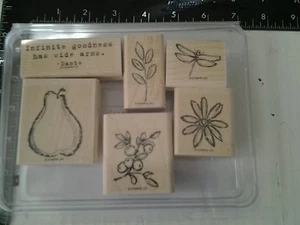 Neu mit Etikett Stampin Up Infinite Goodness Set Holzhalterung NIE BENUTZT Set 6 - Bild 1 von 3