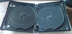 NEW! Black 20 PK 15mm VIVA ELITE Blu-Ray Replace Case Hold 4 Discs (4 Tray) - Picture 1 of 5