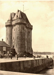 Bretagne-Jules Robuchon : SAINT-SERVAN, la Tour Solidor - Héliographie - Picture 1 of 1
