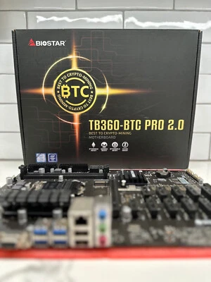 Biostar Motherboard TB360-BTC PRO 2.0 Ver. 6.x LGA1151 ATX - Image 1 of 4