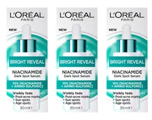 X3 Loreal Bright Reveal Niacinamide Serum 30ml - RRP $180 - Picture 1 of 6