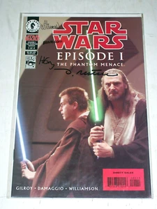 Star Wars Phantom Menace #1 VF- Dark Horse 2005 DF Dynamic Forces COA Signed x4 - Picture 1 of 5