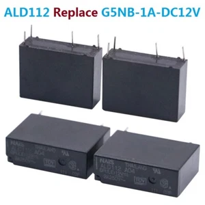 2 piezas Relé Panasonic MATSUSHITA ALD112 12V 3A 4 pines Reemplazo G5NB-1A-DC12V - Imagen 1 de 1