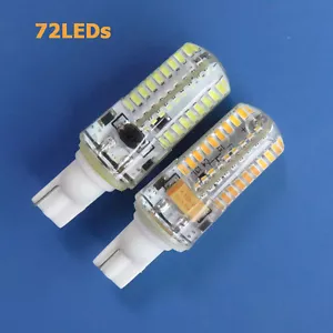 T10 921 194 W5W LED Light Bulb 72 3014SMD Lamp AC12V /DC12~24V Silicone Crystal - Picture 1 of 4