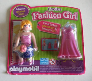 Playmobil Cooles Fashion Girl Minirock Abendkleid (pink) und Eistüte NEU OVP - Bild 1 von 1