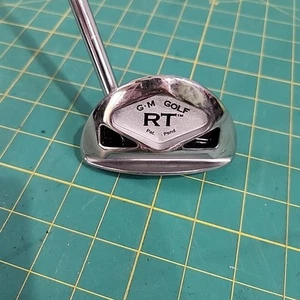 GM Golf RT Unusual Putter Club Right Hand 35" Steel Shaft Vintage Rare - Picture 1 of 18