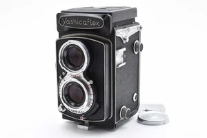 《EXC+5》Yashica Yashicaflex Model C TLR 6x6 MF Film Camera 80mm F/3.5 Lens JAPAN✈ - Picture 1 of 17