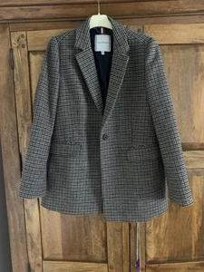 Fabulous Tommy Hilfiger Tweed Jacket Uk 12 Only Worn Once, Fully Lined, Pockets - Picture 1 of 2