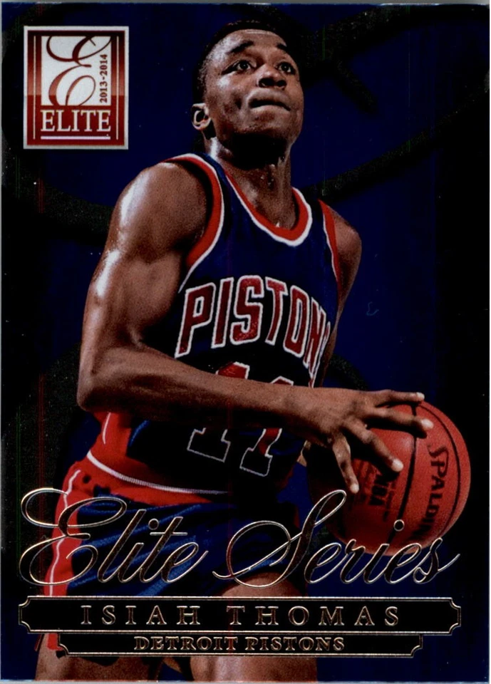 2013-14 Elite Series Inserts #13 Isiah Thomas - BSK - Image 1 of 2