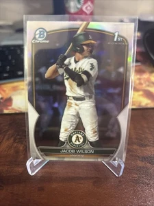2023 Bowman Draft Baseball Jacob Wilson Refractor - Bild 1 von 7