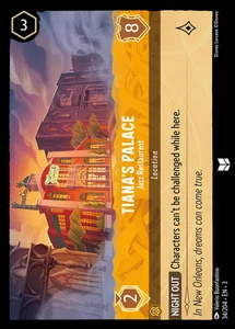 Tiana's Palace - Jazz Restaurant (034) Into the Inklands Disney Lorcana - Bild 1 von 1