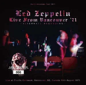 LED ZEPPELIN - LIVE FROM VANCOUVER '71: Alternate Recording(2CD) NEW - Imagen 1 de 2