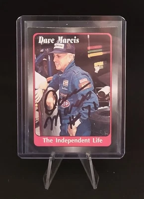 1992 SportStars #2 Racing Card #8 Dave Marcis #71 Big Apple Market - Image 1 of 2
